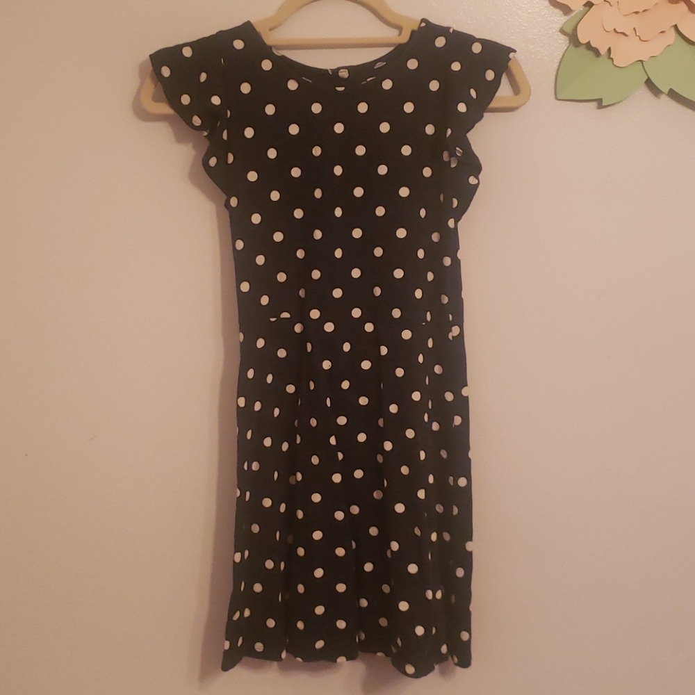 Girls polka-dot dress